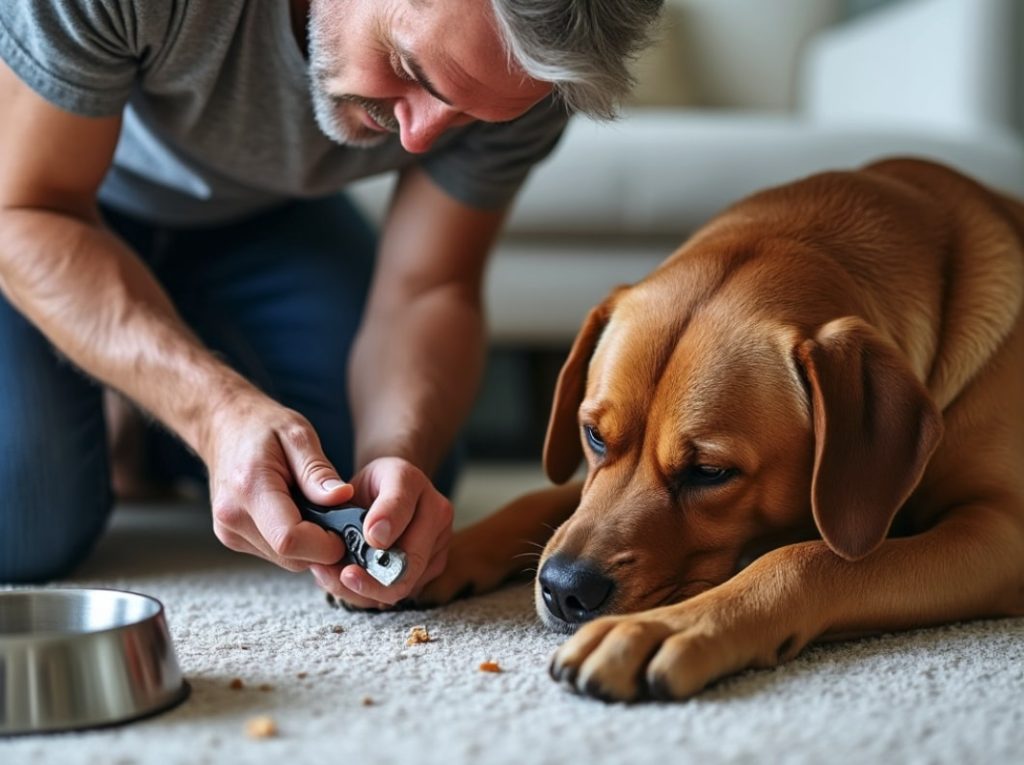 Couper les ongles de son chien