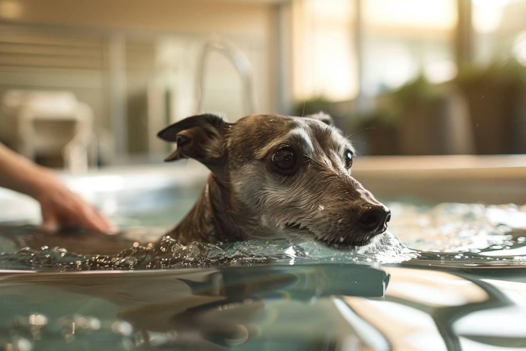 L'hydrothérapie pour chiens : bienfaits et techniques pour la rééducation canine